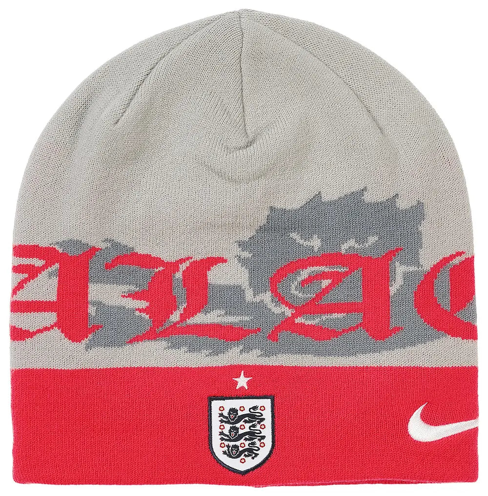 Palace Nike England ビーニー Palace x Nike England Beanie (Pewter Grey) – RIF LA
