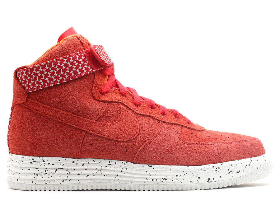 nike HIGH Lunar Force 1 High Undefeated Red