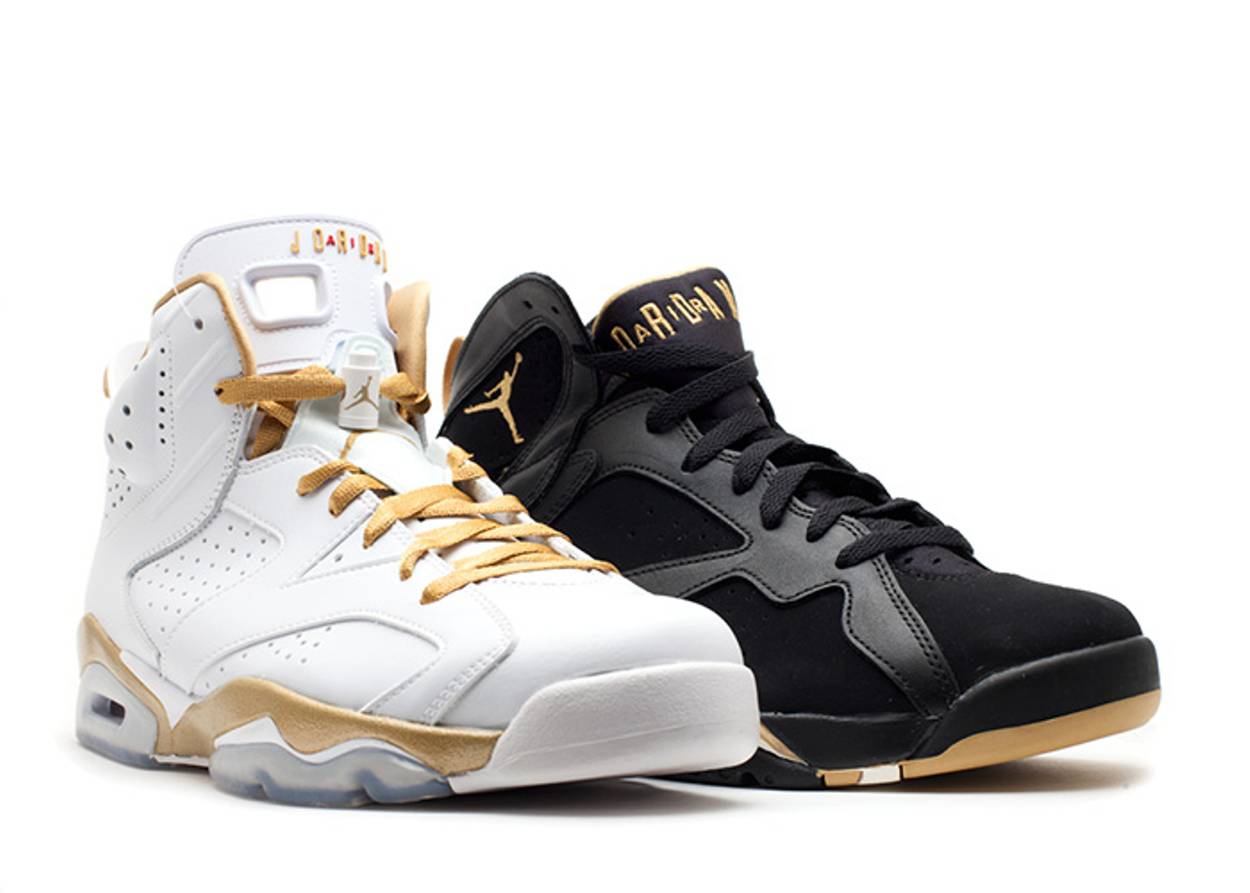 air jordan 7 golden moments pack