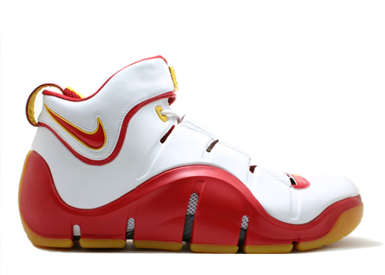 nike lebron 4 red