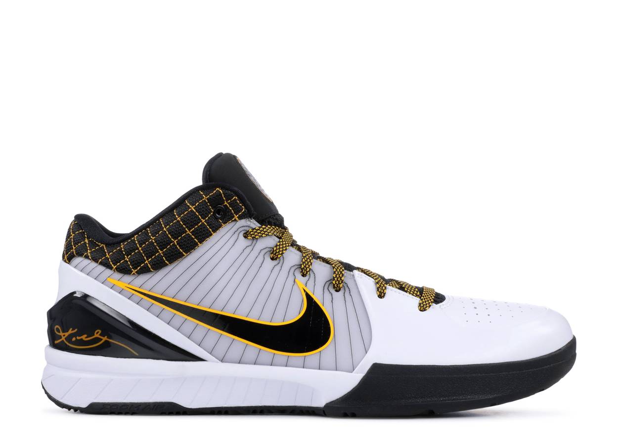 Nike Kobe 4 Protro White Black Del Sol – RIF LA