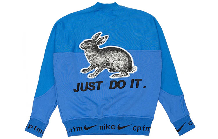 Nike x Cactus Plant Flea Market Fleece Crewneck Blue XXL