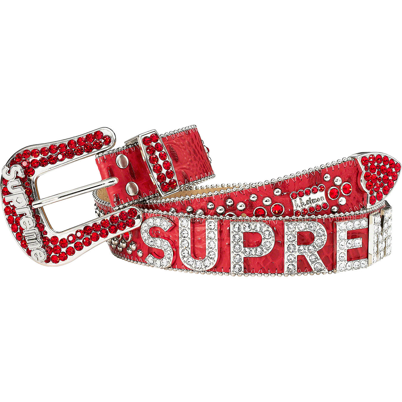 | -RED- SUPREME SIMON BB コラボスタッズベルト Simon Supreme&B.B. WALKIN SHOP WEB STORE 小物