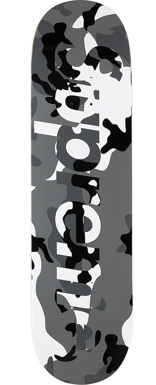 Supreme Camo Logo Skateboard Deck Snow Camo – RIF LA