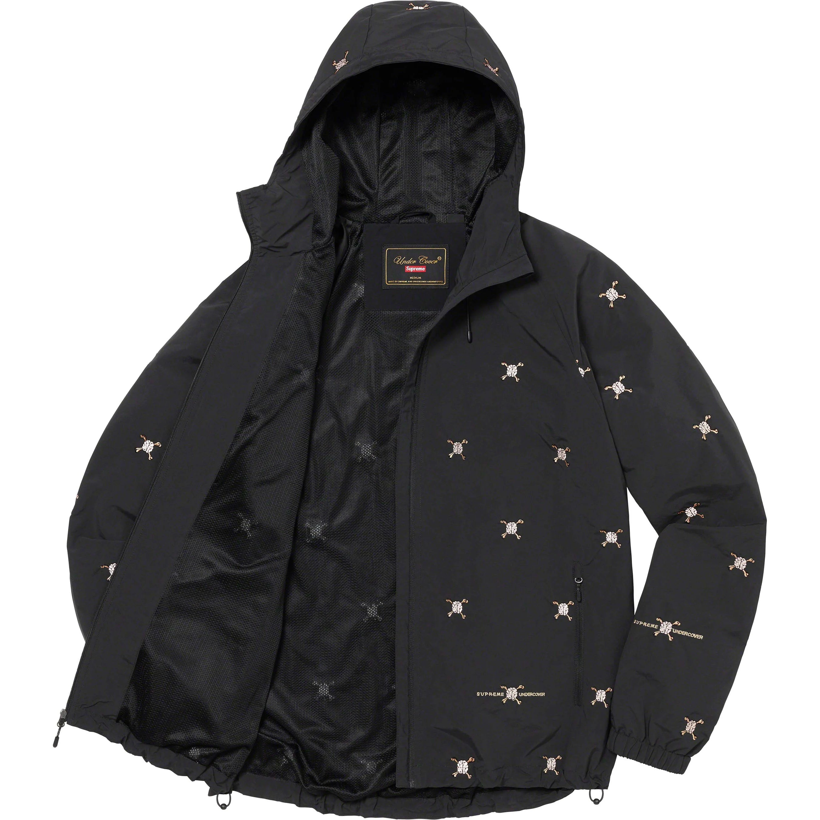 Supreme UNDERCOVER Track Jacket Black (WORN) – RIF LA Supreme UNDERCOVER Track Jacket Black (WORN) – RIF LA