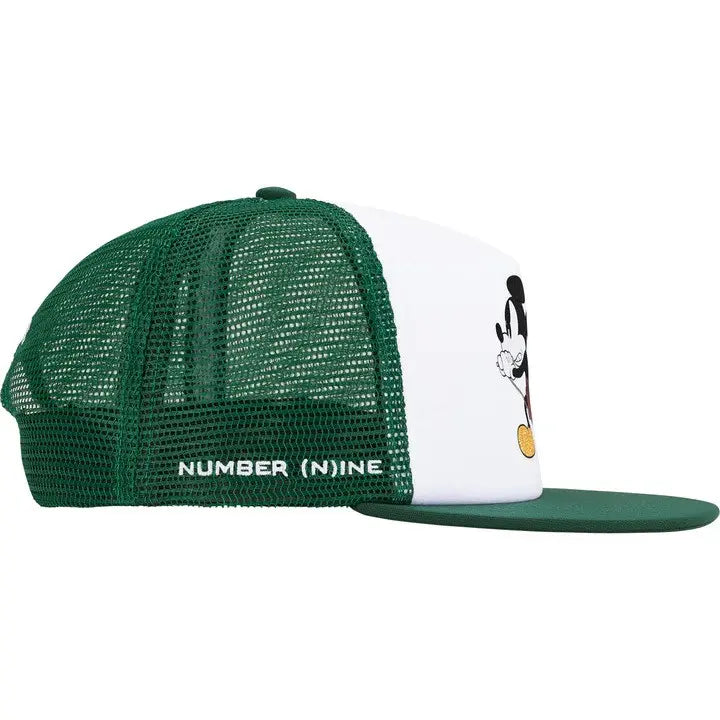 Supreme x Number (N)ine Mickey 5-Panel Cap Green – RIF LA