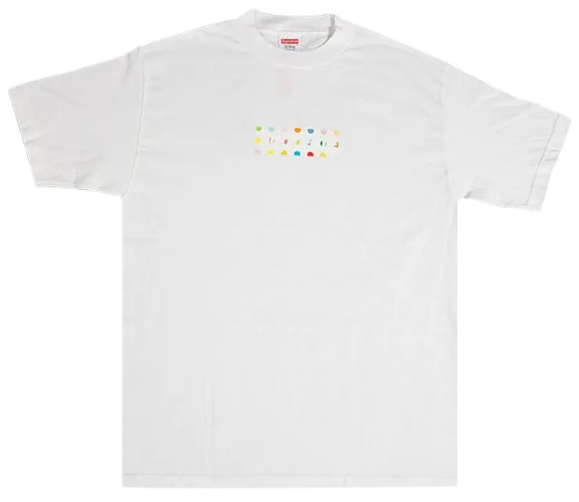 Supreme Damien Hirst Box Logo Tee White (WORN) – RIF LA