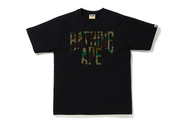 BAPE Neon Milo Busy Works Relaxed Tee Black