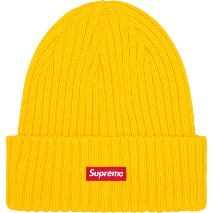 Supreme Overdyed Beanie (SS25) Yellow – RIF LA