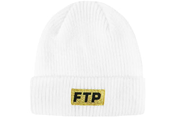 FTP 10 Year Logo Beanie White