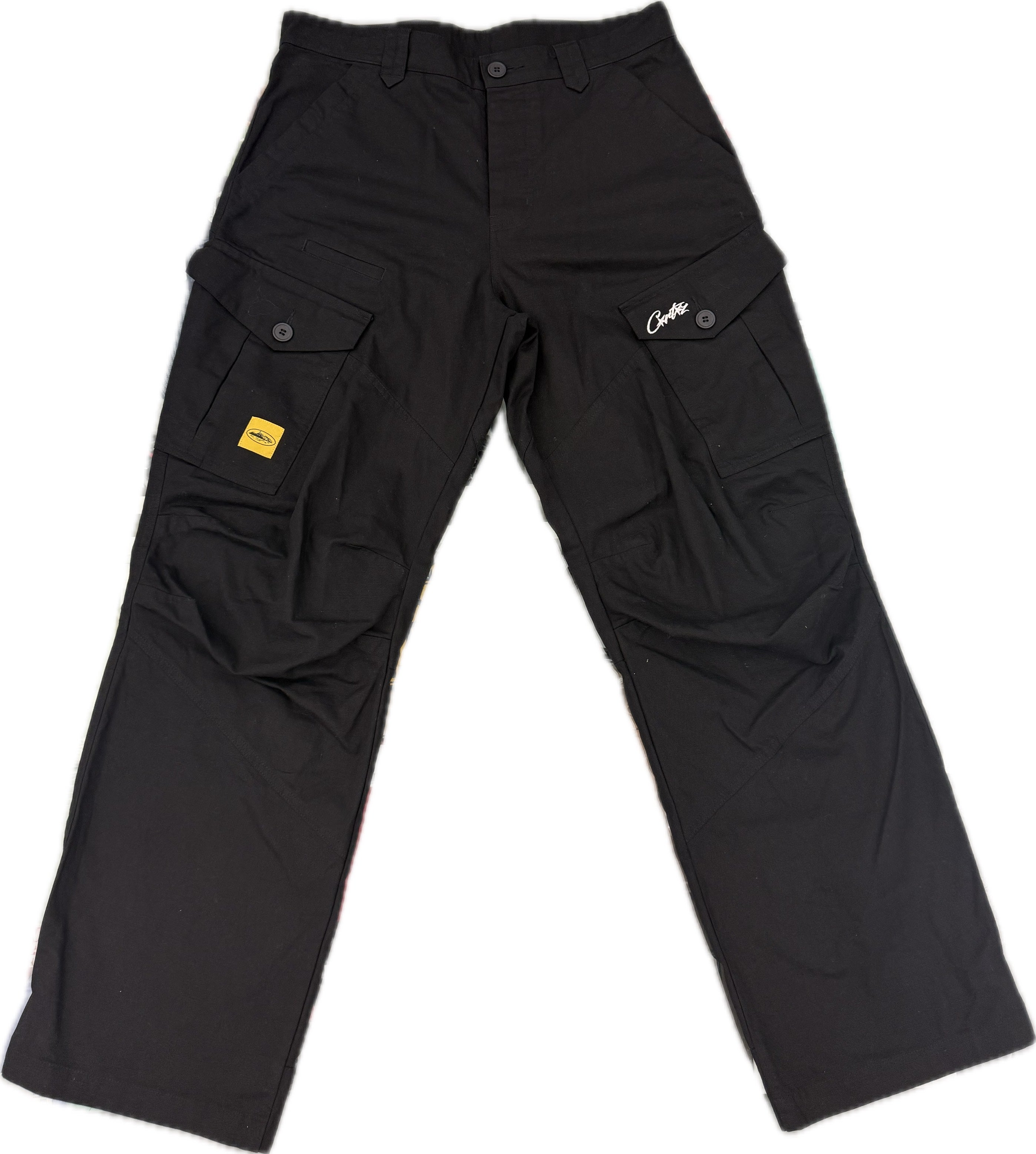 Corteiz Storm Cargo Pants Black – RIF LA