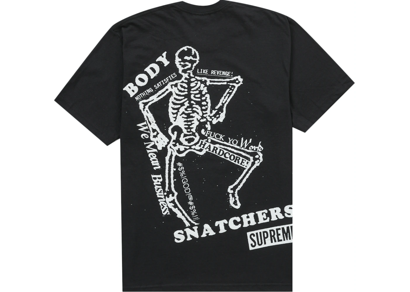 Supreme Body Snatchers Tee Black – RIF LA