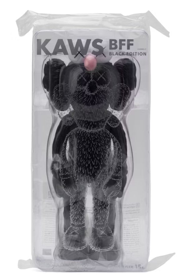 KAWS BFF Open Edition Vinyl Figure Black – RIF LA