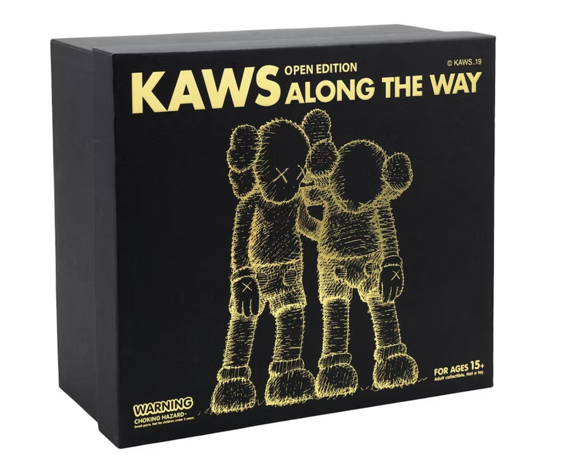 KAWS Along The Way Vinyl Figure Black – RIF LA