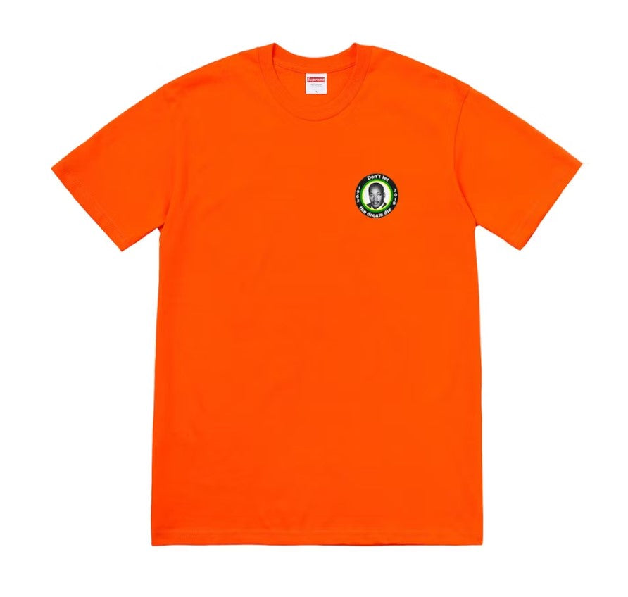 Supreme 18SS　MLK Dream Tee　　　　　サイズ : M　カラー : ホワイト キング牧師　※送料はコチラで負担させて頂きます