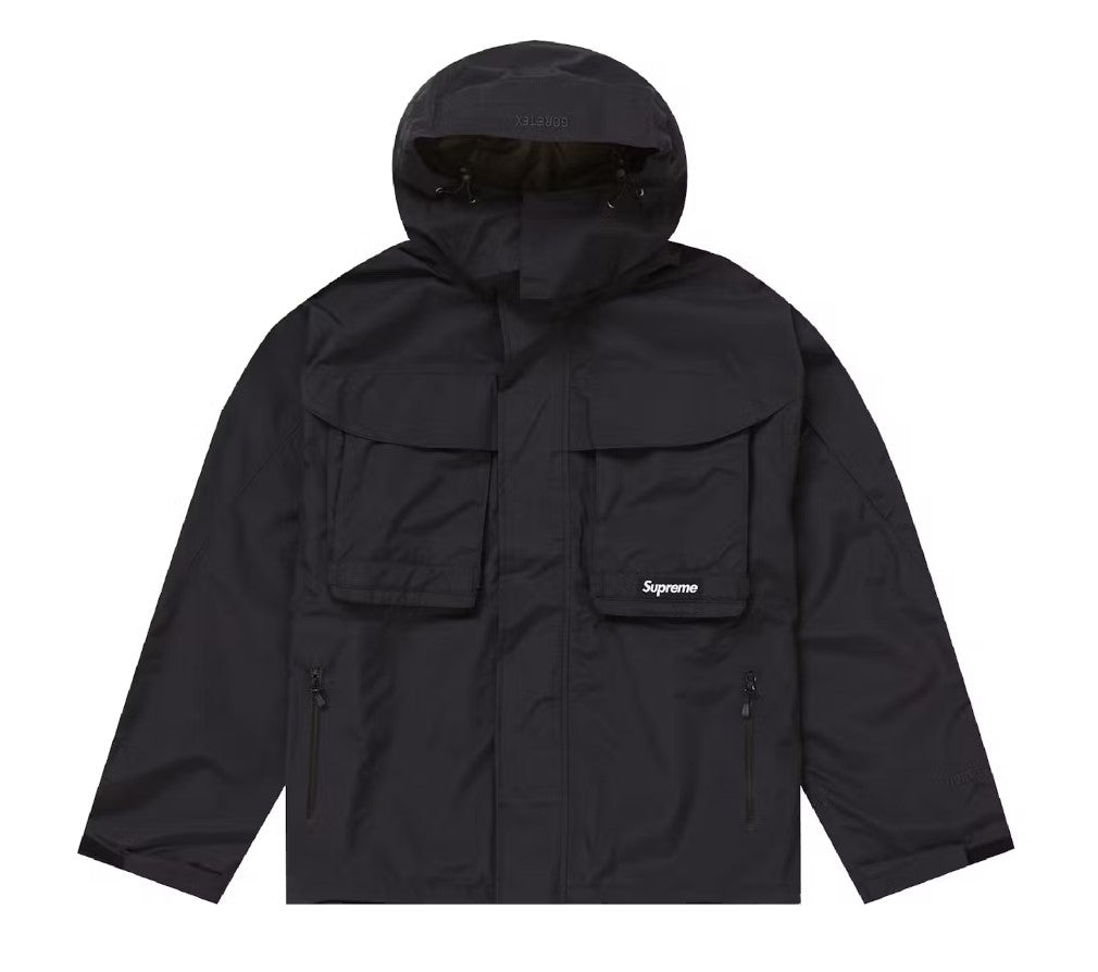Supreme GORE-TEX PACLITE Lightweight Shell Jacket Black Supreme GORE-TEX PACLITE Lightweight Shell Jacket Black