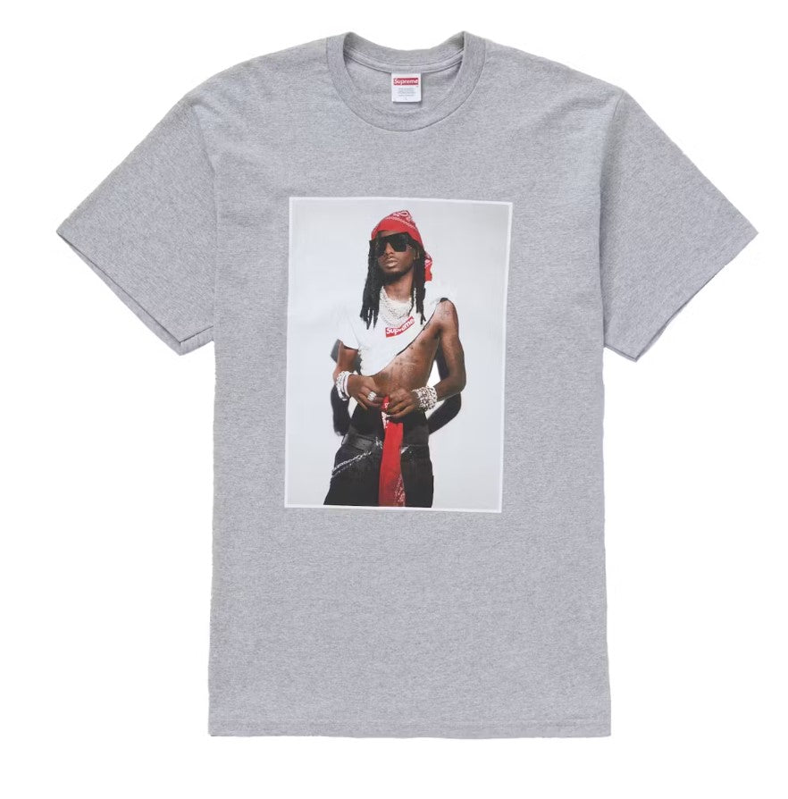 Supreme Playboi Carti Tee Grey – RIF LA