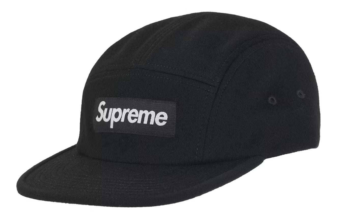 Supreme コーデュロイ キャップ ブラックFW25 Supreme Wool Camp Cap (FW25) Black – RIF LA
