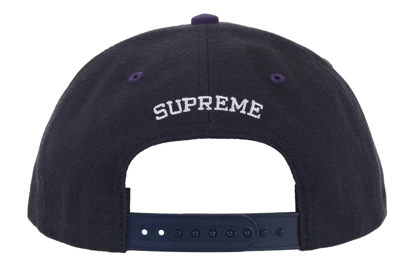 Supreme Pledge Allegiance 6-Panel Cap (FW25) Navy – RIF LA