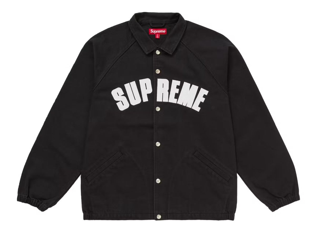 Supreme Arc Denim Coaches Jacket (SS25) Black – RIF LA