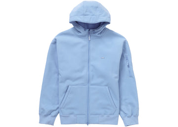 Supreme WINDSTOPPER Zip Up Hooded Sweatshirt (FW23) Light Blue