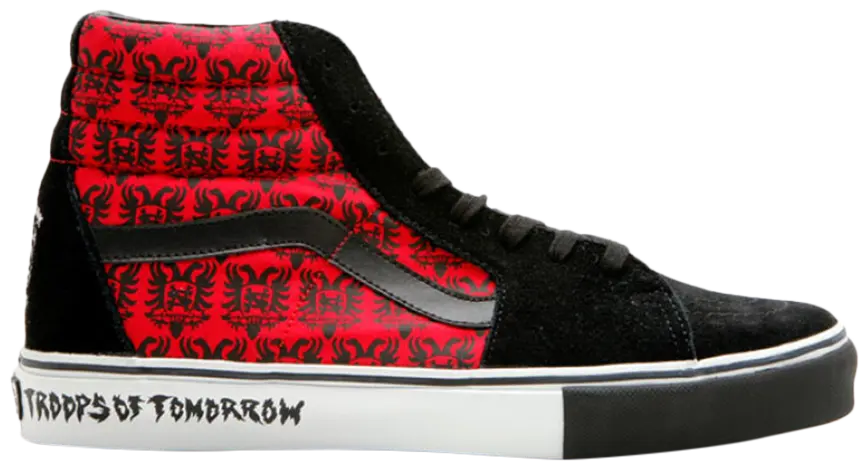 Vans Sk8-Hi Supreme Neighborhood Red (WORN) – RIF LA