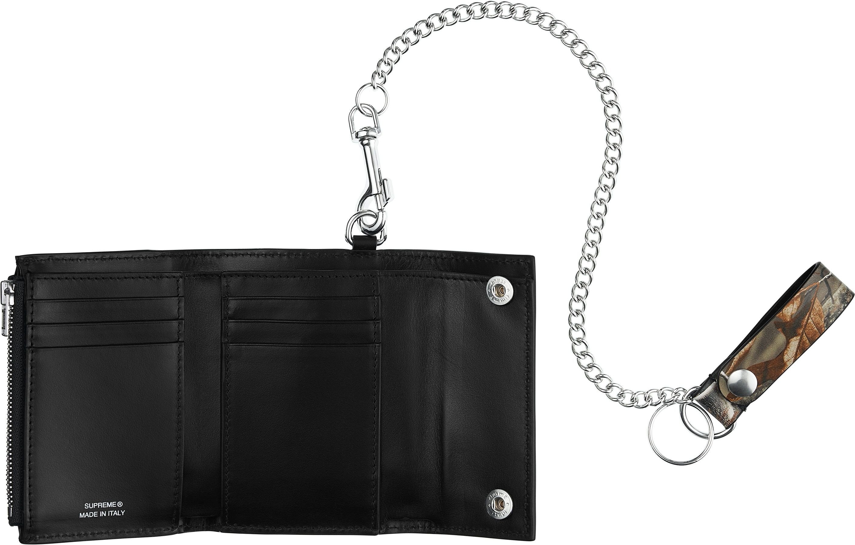 S*様 【Supreme】Leather Chain Wallet Camo ② Supreme Leather Chain Wallet Real Tree Camo – RIF LA