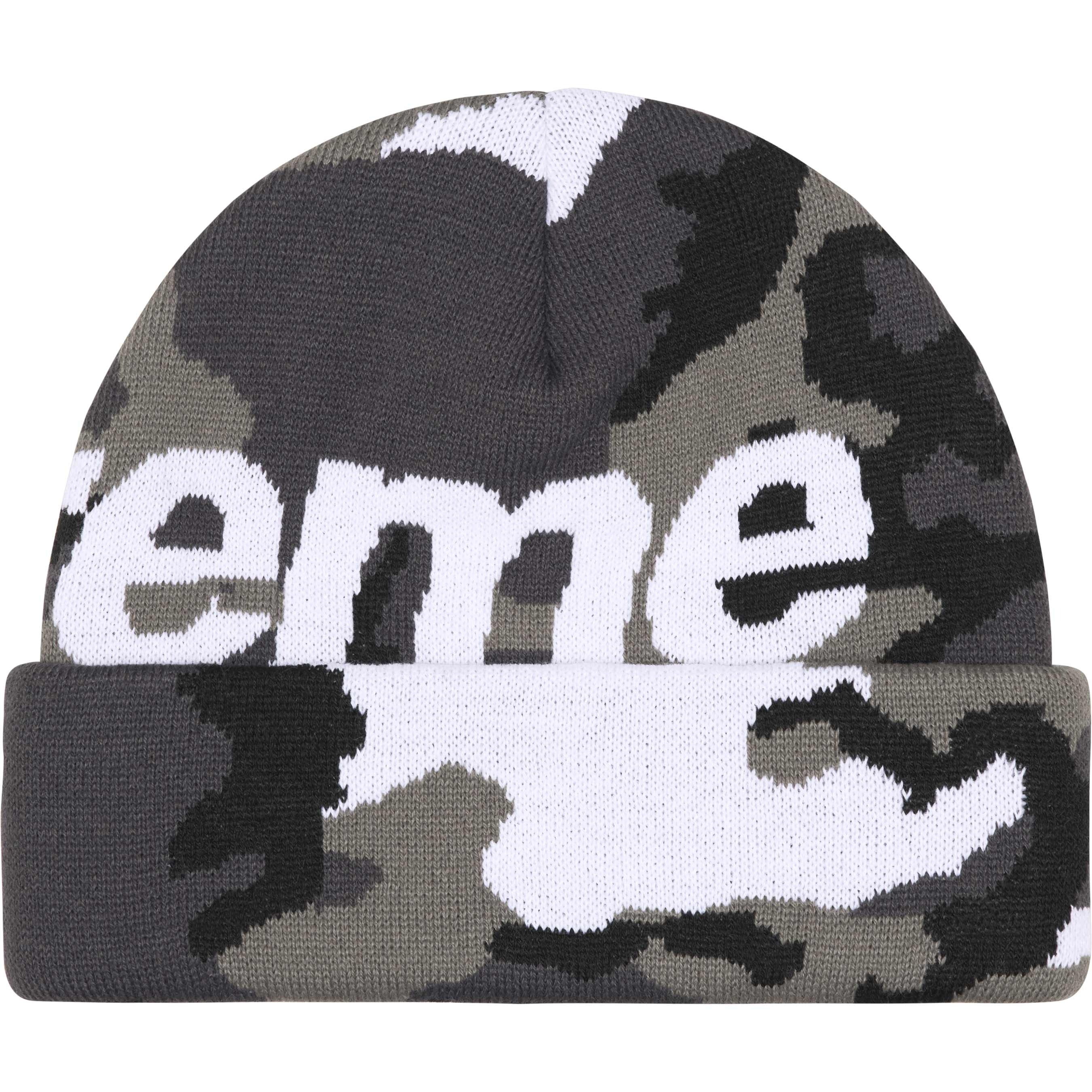 supreme Camo Big Logo Beanie ビーニー スノーカモ Supreme Big Logo Beanie Snow Camo (FW25) – RIF LA