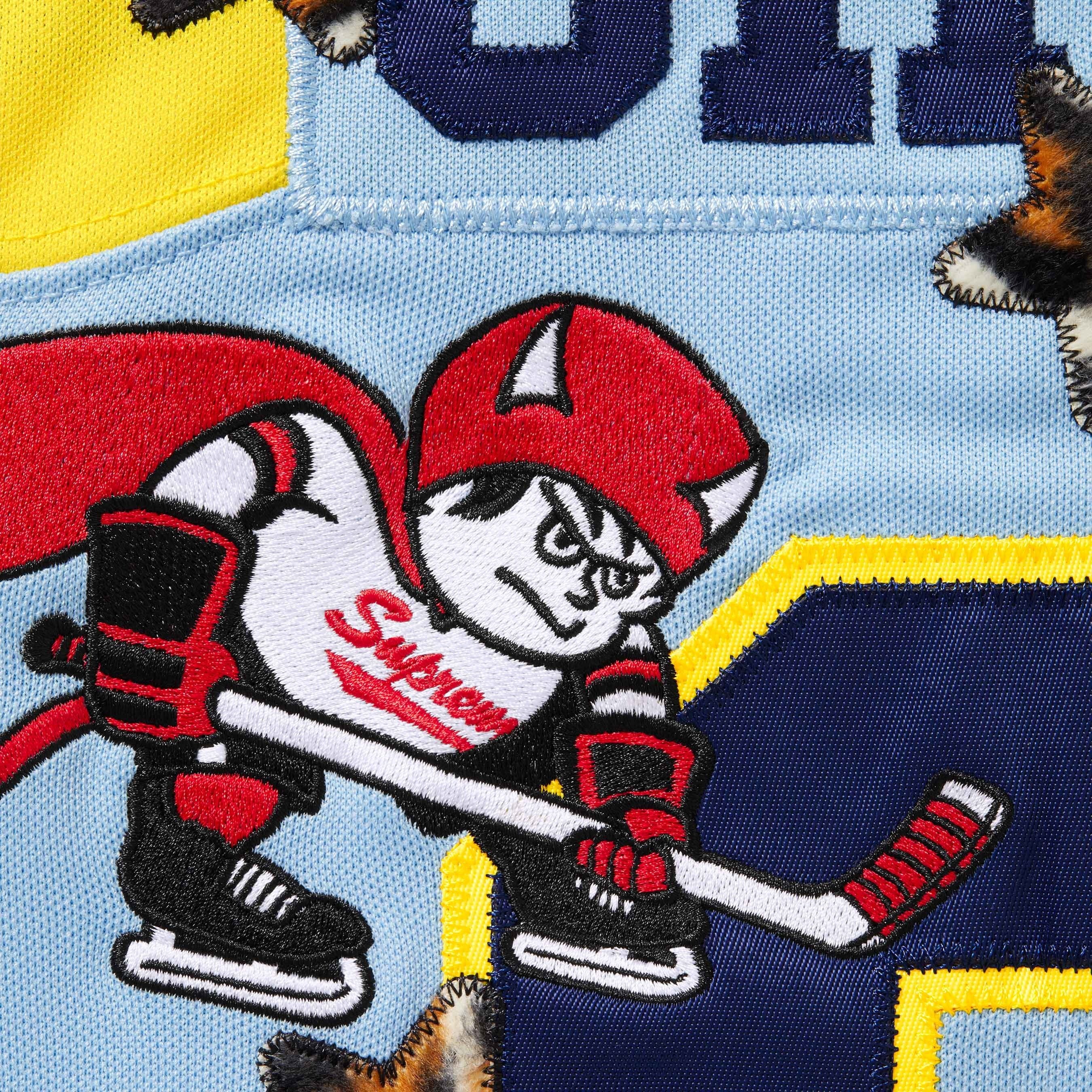Supreme Fire & Ice Hockey Jersey Light Blue – RIF LA