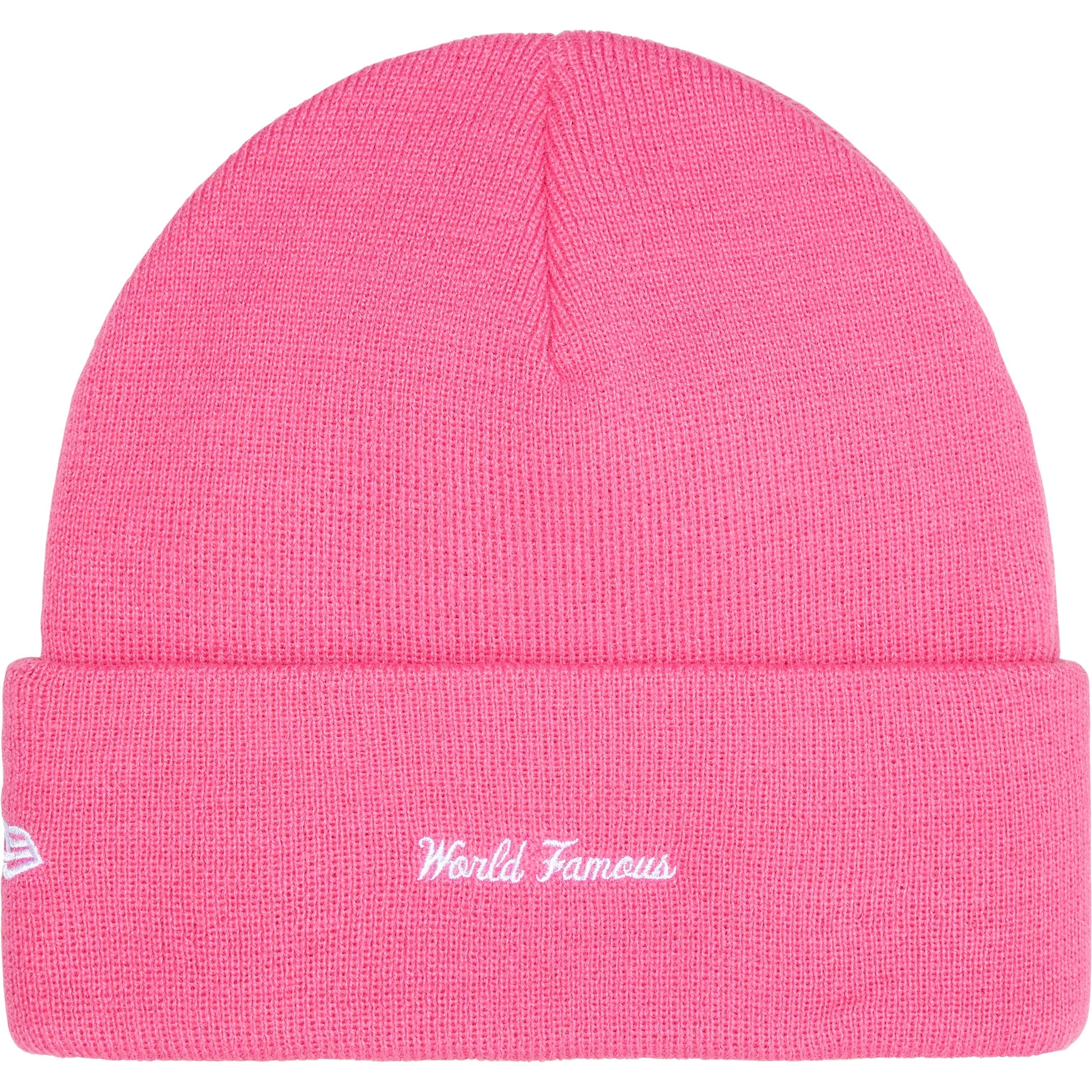Supreme New Era Box Logo Beanie　Magenta Supreme x New Era Box Logo Beanie Magenta – Chaptr One