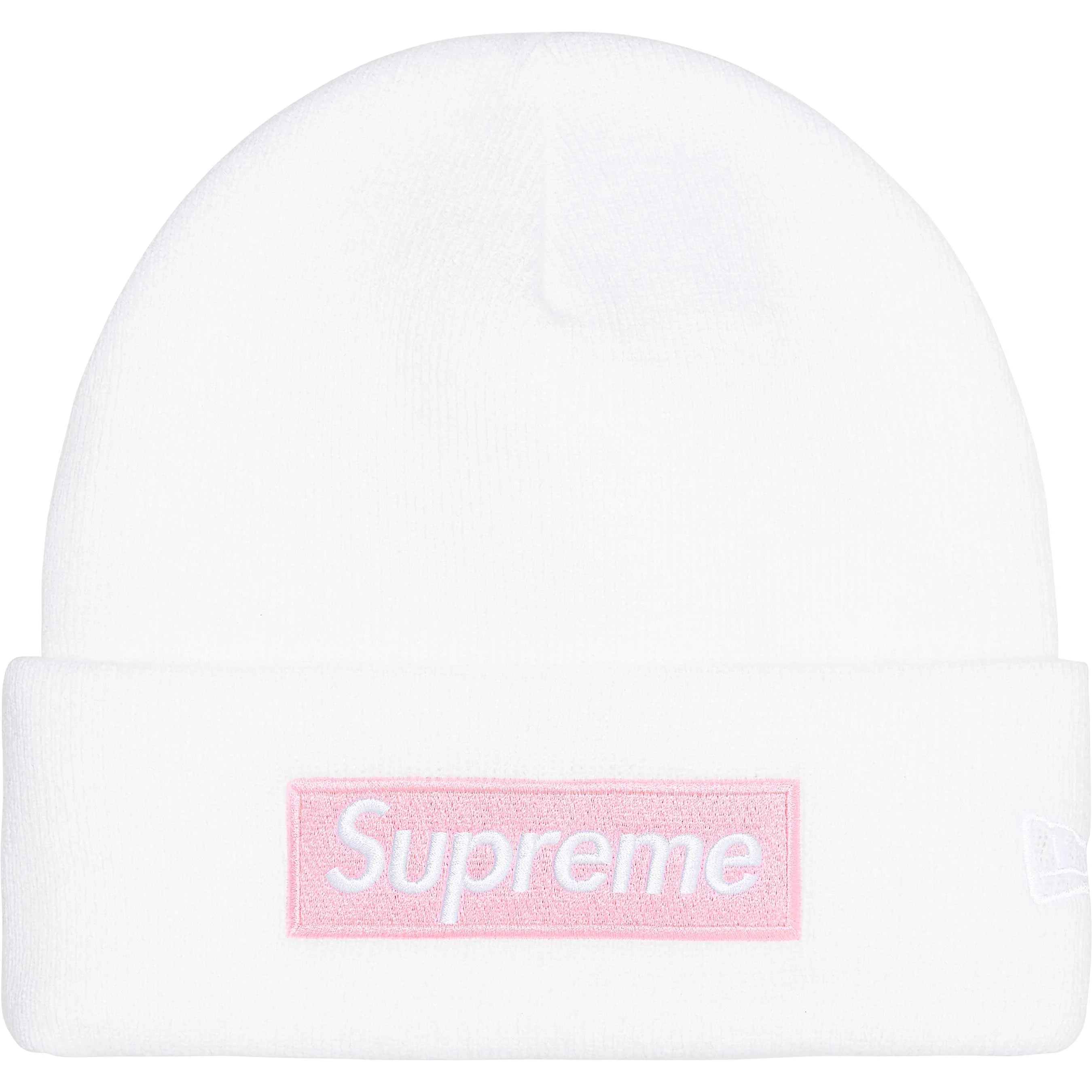 Supreme New Era Box Logo Beanie Off White (FW25) – RIF LA