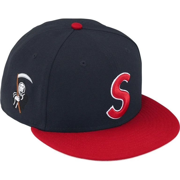 Supreme×New Era 59FIFTY 7 3⁄8 Navy Supreme New York Yankees MLB