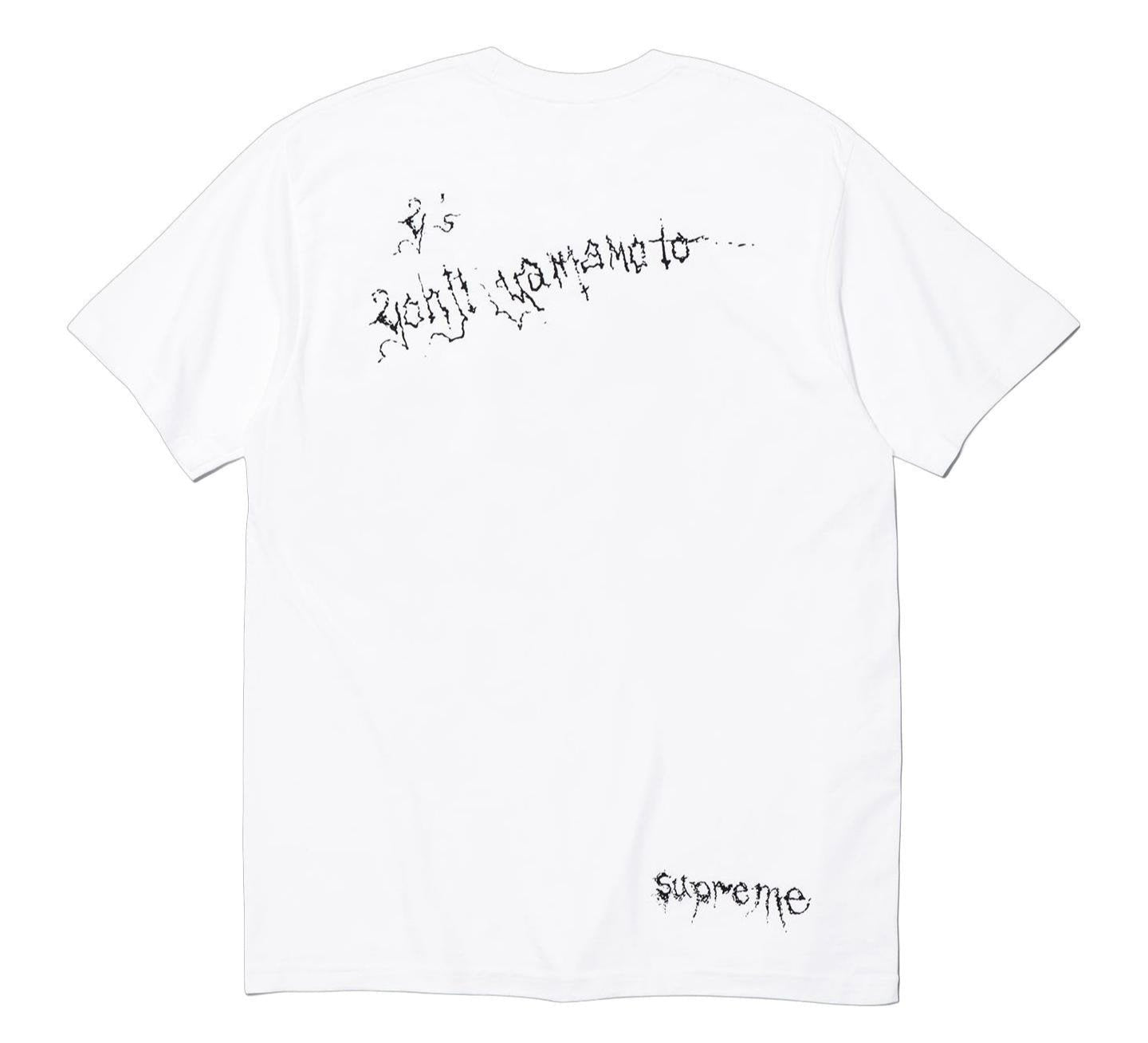 トップス Supreme x Y's by Yohji Yamamoto Thinker Supreme x Yohji Yamamoto Y's by Yohji Thinker Tee White – RIF LA