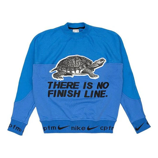 Nike x Cactus Plant Flea Market Fleece Crewneck Blue XXL