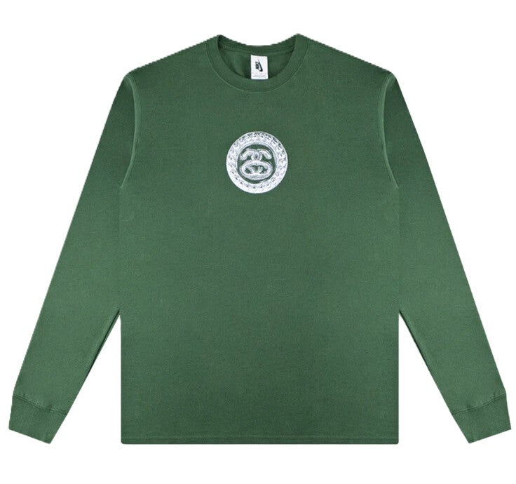 Nike x Stussy SS Link L/S Tee Gorge Green – RIF LA