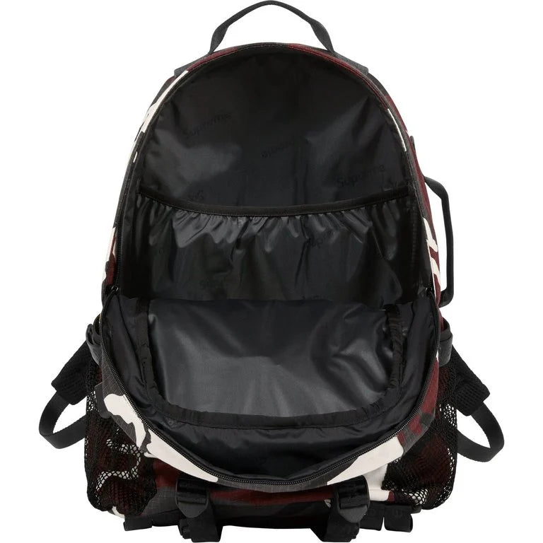 Supreme Backpack (SS26) Red Camo – RIF LA