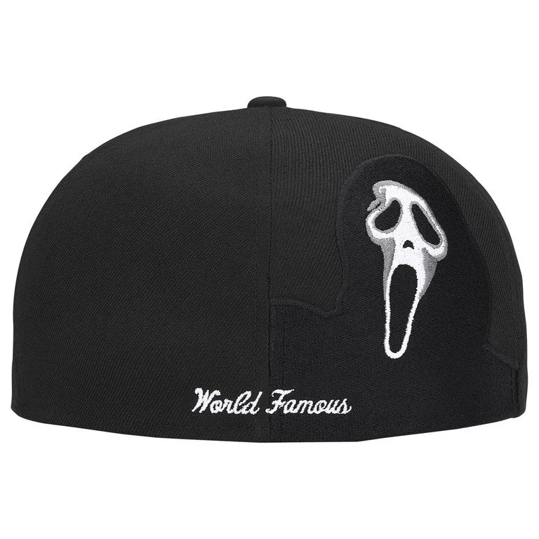 Supreme Ghostface Box Logo New Era Fitted Hat (Black) – RIF LA