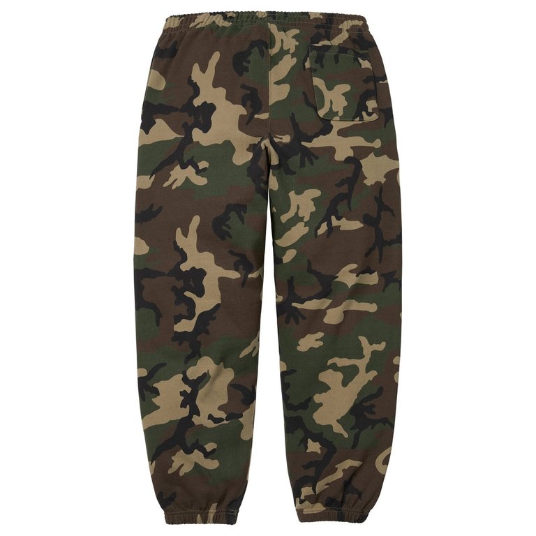 Supreme Satin Applique Sweatpant (Woodland Camo) – RIF LA
