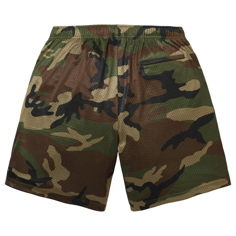 Supreme Small Box Baggy Mesh Short (Woodland Camo) – RIF LA