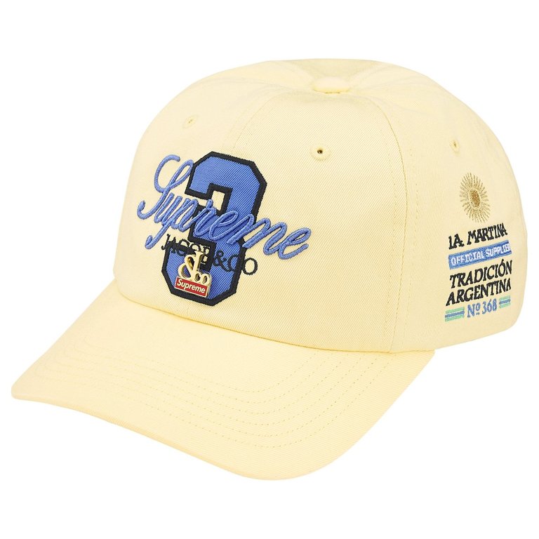 Supreme La Martina Jacob & Co 6-Panel Hat (Yellow) – RIF LA