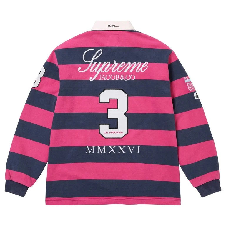 Supreme La Martina Jacob & Co Rugby (Stripe) – RIF LA Supreme La Martina Jacob & Co Rugby (Stripe) – RIF LA