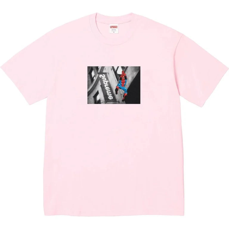 Supreme Spider-Man Tee Light Pink – RIF LA