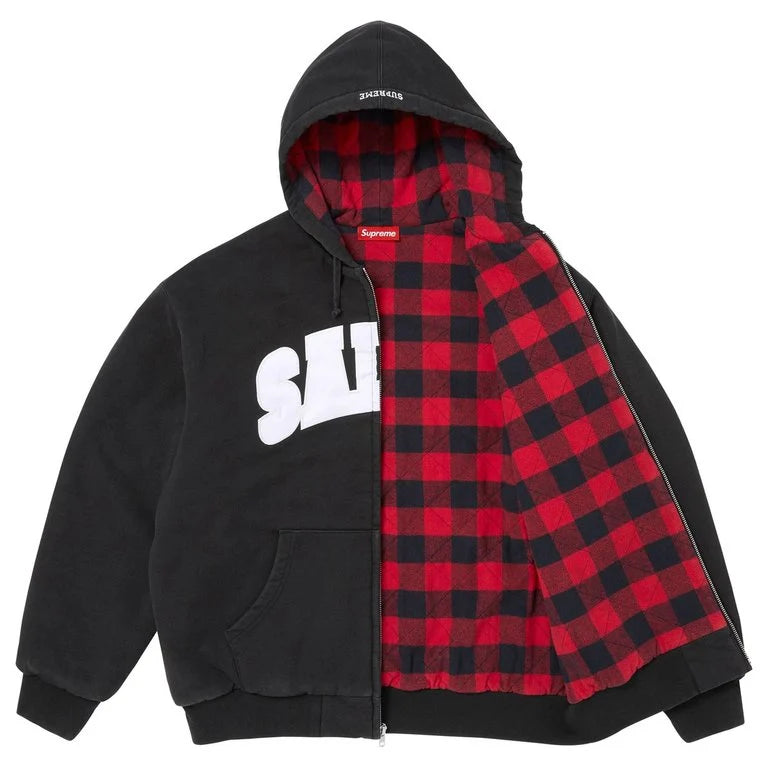 Supreme SALEM Zip Up Hoodie (Black) – RIF LA