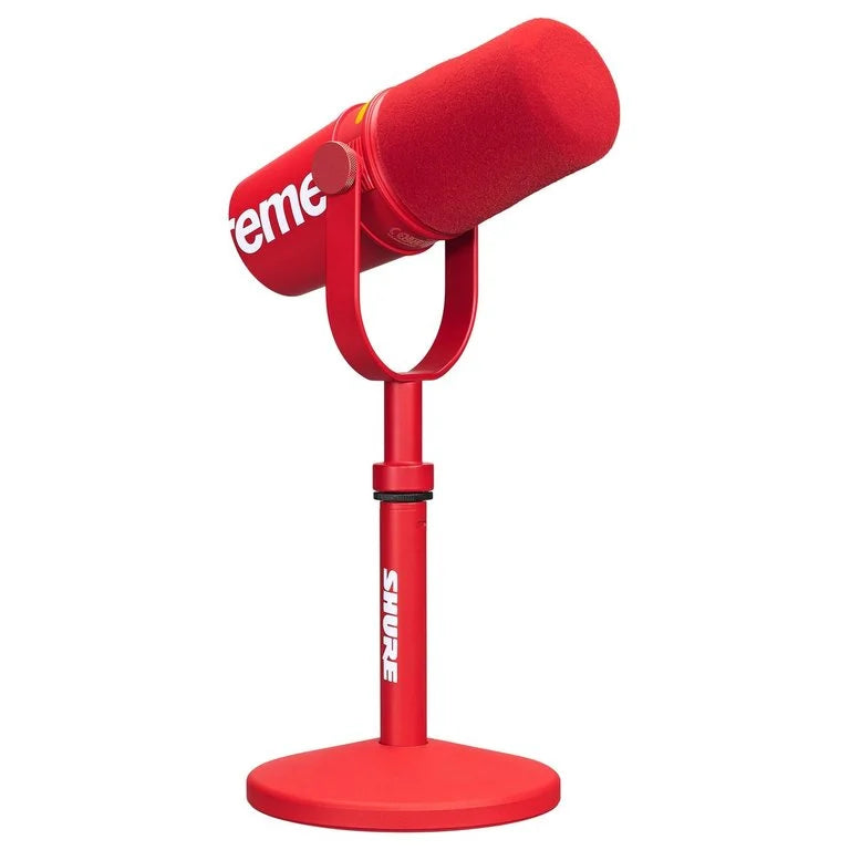 Supreme Shure MV7+ Microphone (Red) – RIF LA