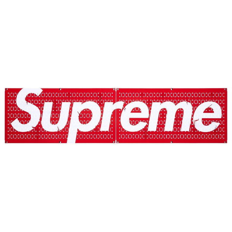 Supreme Wall Control Pegboard Panel (Set of 2)(Red) – RIF LA