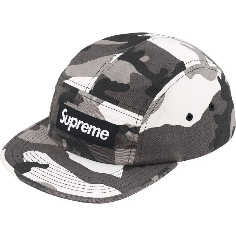 Supreme Washed Chino Twill Camp Cap (Snow Camo) – RIF LA display picture 2