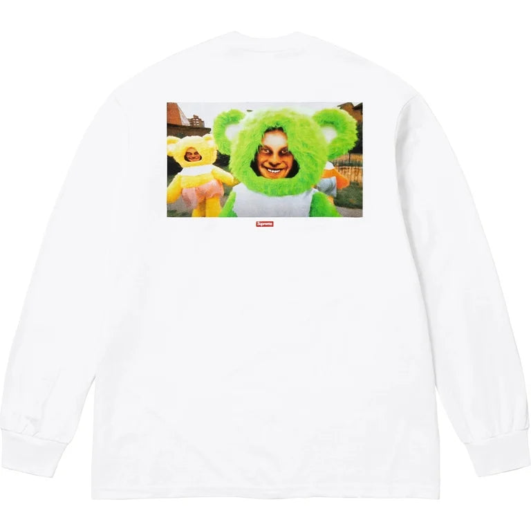 Supreme Aphex Twin Donkey Rhubarb L/S Tee White – RIF LA