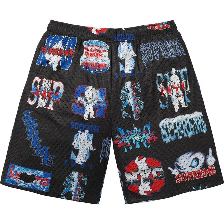 パンツ Supreme Mesh Short Black M Supreme Flash Mesh Short (Black) – RIF LA