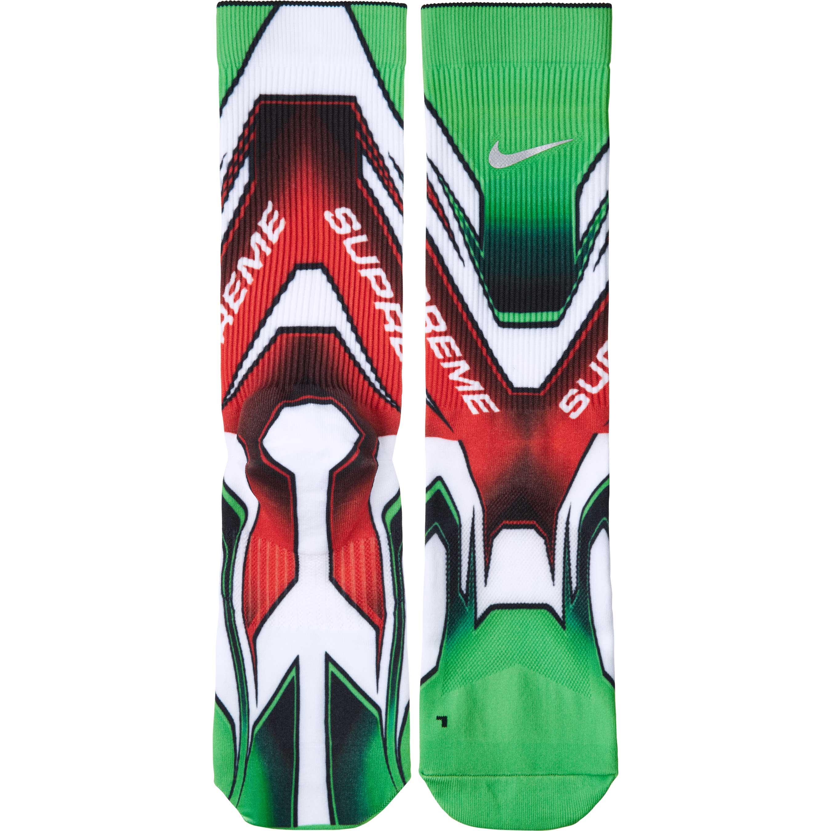 Supreme x Nike Spark Crew Socks Green – RIF LA