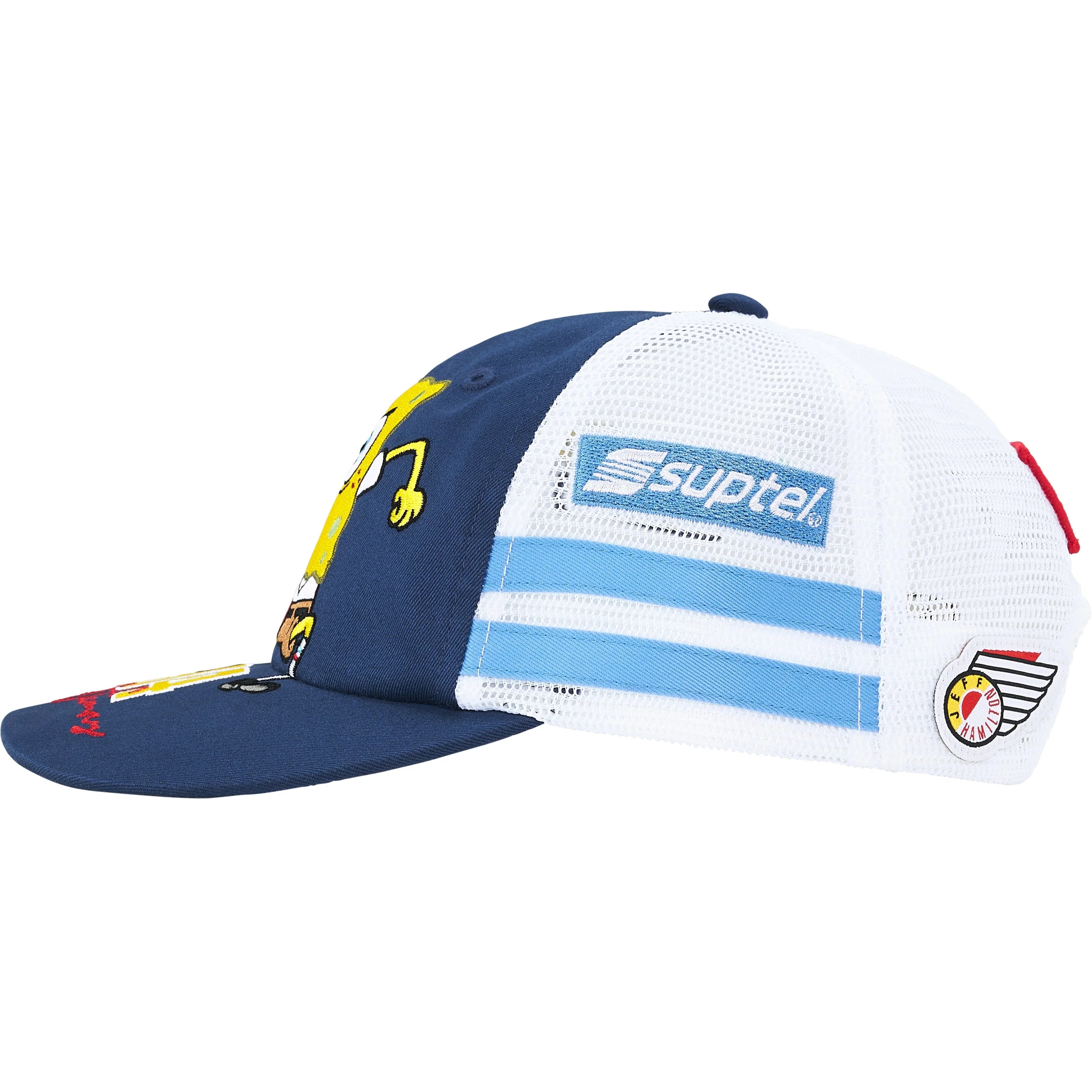 Supreme SpongeBob SquarePants Jeff Hamilton Mesh Back 6-Panel Navy